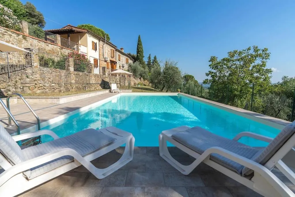 La Bandita - Antica Casa Di Campagna Toscana Con Piscina, Wifi E Splendida Vista Villa Loro Ciuffenna
